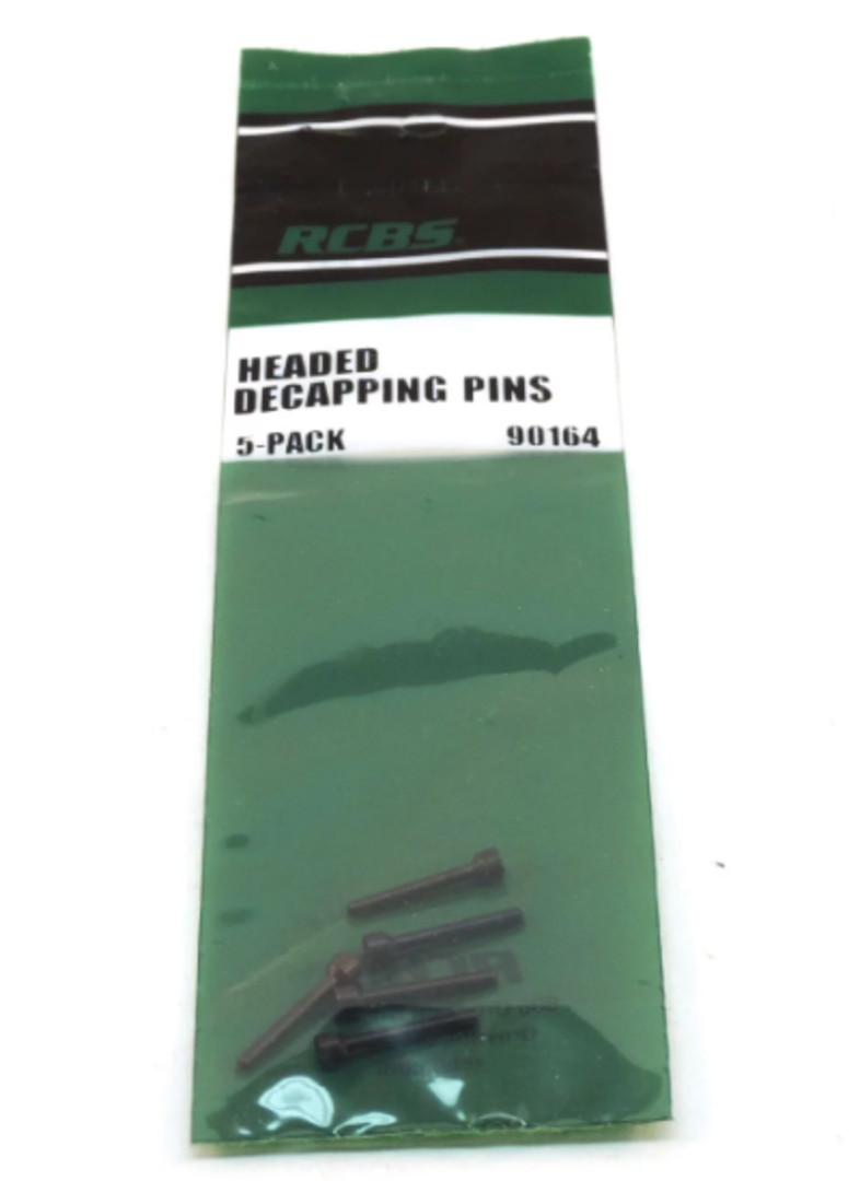 RCBS Headed Decapping Pins 5pk #90164 image 0